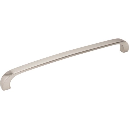 Elements 192 mm Center-to-Center Satin Nickel Square Slade Cabinet Pull 984-192SN